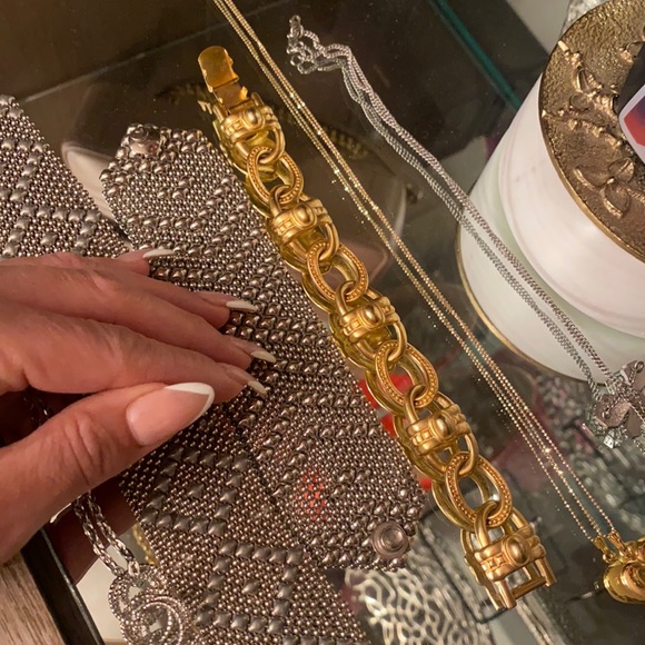 Givenchy vintage gold bracelet
